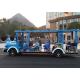 Carton Electric Sightseeing Car Electric Person Mover 8 Passengers