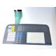 Rim Embossing Keys Laser Membrane Keypad Panel Foil Inkjet Printing