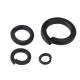 Automotive Industry DIN Standard Strength Open Spring Washer with Black Plated Finish