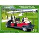Excar Red Motorised Golf Buggies 4 And 2 Seats Intelligent Onbaord Charger