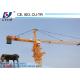Self Erecting Topkit Tower Crane TC5610 Construction Building Equipment with 56m Boom Length and Cabin