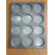 RK Bakeware China Foodservice NSF Aluminum Hard Anodized Coat Pizza Baking Tray For Industrial Bakery