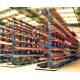 Warehouse Structural Cantilever Shelves , Steel Cantilever Pipe Rack