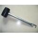 rubber hammers with steel pipe handle with hook