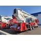 6x4 Driving Aerial Ladder Platform Fire Truck with 5000kg Water 2000kg Foam