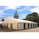 PVC Coated Fabric Outdoor Warehouse Tent Aluminum Frame Tents With ABS Walls