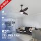 1 4 8H Timing ABS Blades Remote LED Ceiling Fan With 35W Motor
