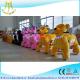 Hansel high quality CE plush motorized riding coin operated animal cars