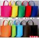 Wholesale recycle hand bag non woven bag, Custom colorful tote shopping non woven bag, Good quality Low price Grocery sh