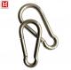 Heavy Duty Spring Stainless Steel Snap Hook M8 Carabiner High Hardness