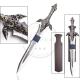42" video game replica sword warcraft lothar 440 stainless steel sword