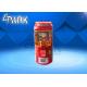 Drinks Gift Prize Cola Shape Cabinet Vending Game Machine With 17 Inch Screen