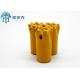Forged Tapered Rock Drilling Bit 11° 7° 12° 2*7mm Button Diameter