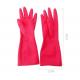 Customizable Cotton Flock Lined Latex Gloves with Waterproof Coating