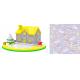 Children'S Puzzle Harmless Silicone Sensory Testing Toys Children'S Creative Housing Building Stacking Silicone Blocks