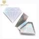Diamond Shape Cardboard Cosmetic Packaging Boxes / Eyelashes Packaging Boxes