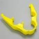 Poultry Feeder Drinker 25mm PVC Pipe Clamp Yellow For Poultry Water Supply