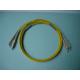Apc Sc Optic Fiber Patch Cord Single Mode 3m 5m 10m Length With LSZH Jacket
