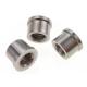 High Precision Machined Metal Parts Grey Turned Stainless Steel Insert Nuts M8 X 10