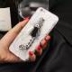 Soft TPU Lozenge Metal Chain Rope Cell Phone Case Back Cover for iPhone 7 6 6s Plus