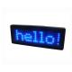 Scrolling LED Name Tag Blue color B729TB