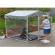 Dog Crates Kennels Single Door Dog Cage Small Dog Cages And Puppy Crates Indoor Outdoor, black