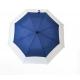 best oversized Vent Design Blue Double Layer Golf Umbrella With 8 Ribs For Promotional for sale