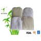 5 Layer Long Bamboo Cloth Diaper Inserts Microfiber / Bamboo Charcoal Founded