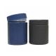 2oz Custom Glass Jars Smell Proof Matte Black Jar With Child Resistant Lid