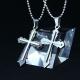 Fashion Top Trendy Stainless Steel Cross Necklace Pendant LPC272