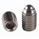 SS304 SS316 1/4 Flange Head Screws With Oval Point ANSI / ASME B 18.3