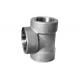 Pipe Threaded Tee Cs Carbon Steel Forged Fittings