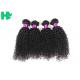 Natural Color 100% Natural Peruvian Virgin Kinky Curly Hair Extensions Human Hair Wave