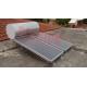 Silver Fluorocarbon Type Flat Plate Solar Water Heater , Pressurised Heating
