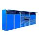 Blue 72 Inch Tool Chest and Roller Cabinet Acceptable OEM ODM for Tool Trolley Drawer