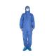 OEM ODM Type 5 6 Disposable Coveralls SMS Disposable Jumpsuits One Time Use