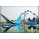 Water Park Equipment Wave Slide, 11m Height Fiberglass Water Slides for Outdoor Aqua Park