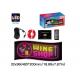32*96 Double Row LED Advertising Sign Car Panel Flexible Pixel Programmable Scrolling DIY Text Matrix Panel