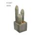 28CM Artificial Succulents Three Standing Cactus Plant Europe Simple Style