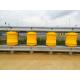 Elastic EVA Rolling Guardrail Barrier Galvanized Powder Coated