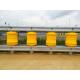 High Speed Tunnel Entrance Rolling Guardrail Barrier Cliff Sharp Turn Protection