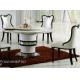 8 persons round marble table with Lazy Susan club furniture