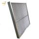 Panel Pleated Aluminum Alloy Frame Pre Air Filter For Air Conditioning