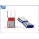 Transparent USB Flash Drive 3D Laser Logo Colorful Light 4GB Thumb Drive