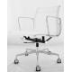 Modern White Mesh Office Chair , Cool Mesh Back Desk Chair Explosion Proof