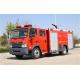 RWD 2WD 6×2 Fire Rescue Trucks Foton Water Tank Fire Truck Diesel