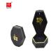 Gold Stamping Wedding Ring Presentation Box , 88g Hexagon Cardboard Box