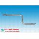 Outdoor Guard Bar Custom Wire Forms 5.8MM Zinc Coated ROHS Certification