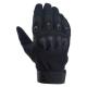 Hard Knuckle Military Protective Equipment Glove Polyurethane Black Khaki Army Green