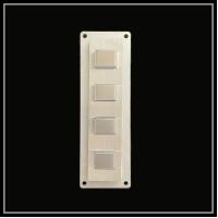 4 Key Function Bar Metal Numeric Keypad Stainless Steel 304 Side Key Keyboard